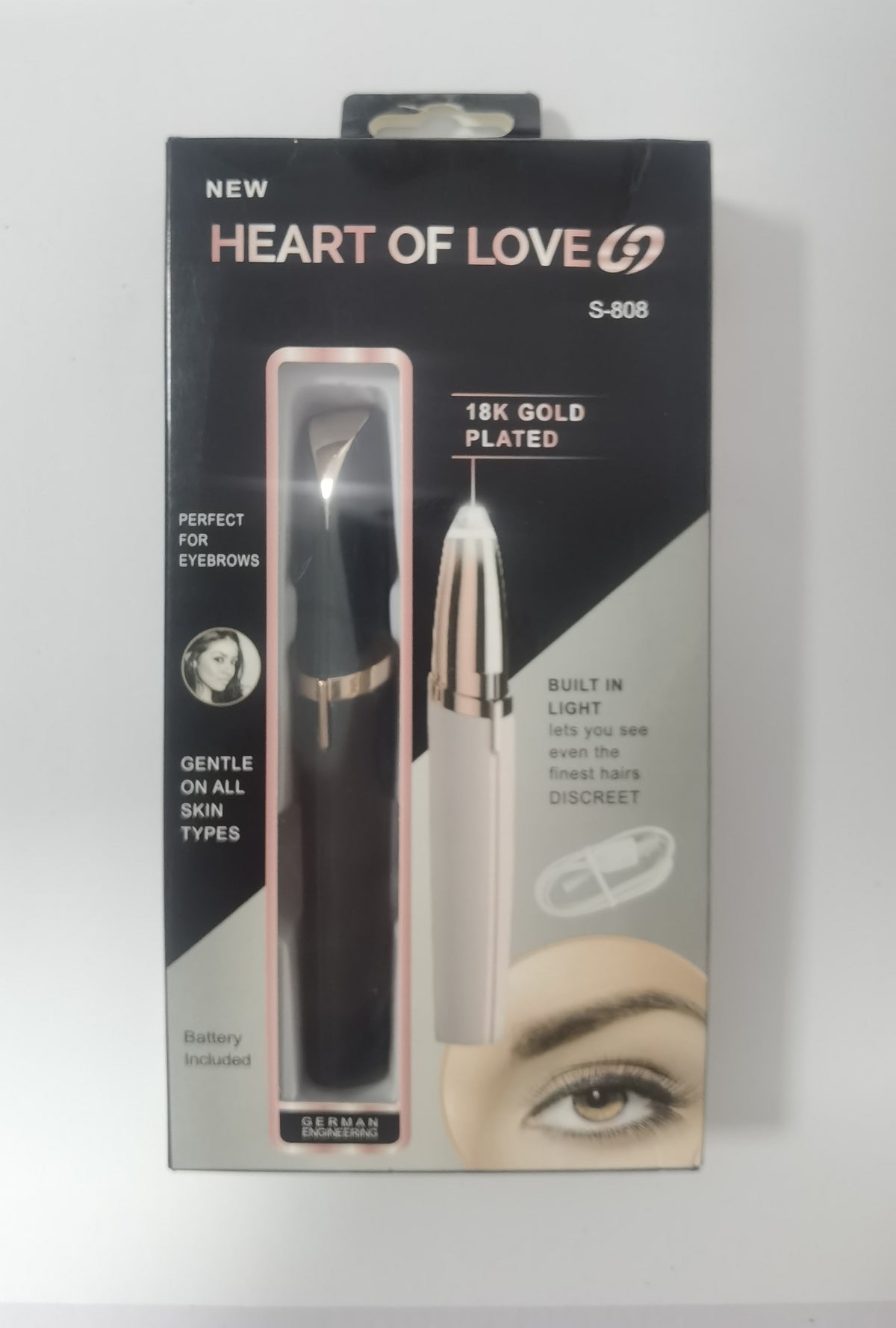 Mini Electric Eyebrow Trimmer Lipstick Brows Pen Hair Remover Painless Razor Epilator with LED Light-3fc9c022741172899adff0fd238897ba