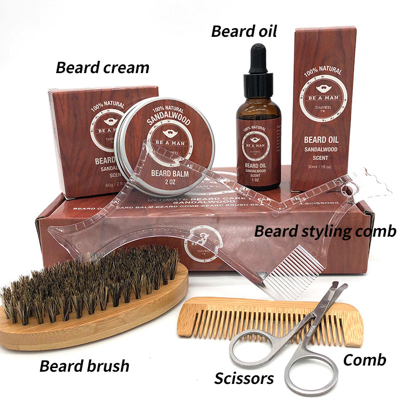 Beard care set Beard oil and beard cream-c27eef2f02b79c2de2a3ebb041a477cc