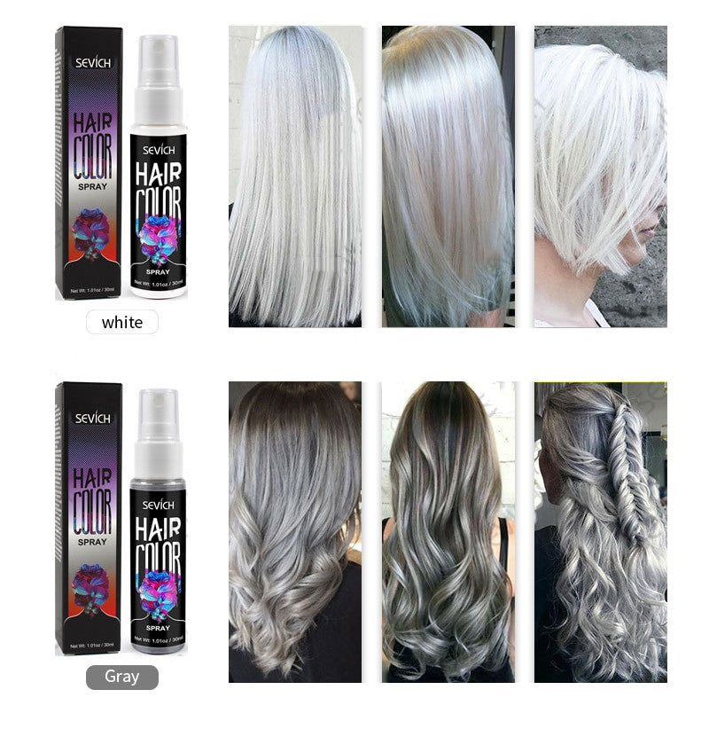 Disposable hair dye spray quick temporary dye-d65ac0d10c4f38d81ac93c5f17dc398