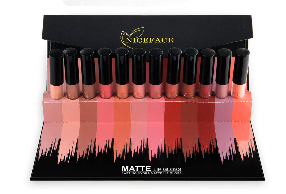 12-Color lip gloss set-9a62964ae211fbbfbb0c72c50e4a7187