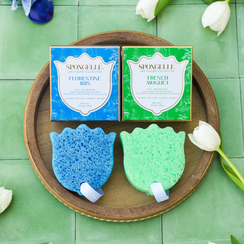 Florentine Iris & French Muguet Body Buffer Set-Florentine Iris & French Muguet Body Buffer Set