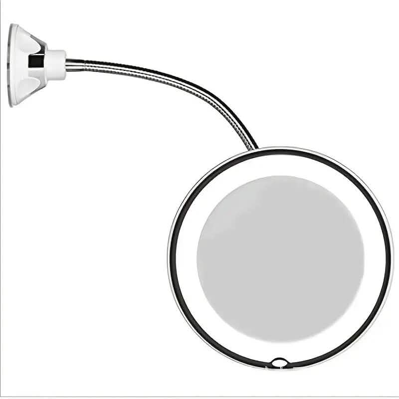 10X Magnifying LED Lighted Makeup Mirror-10X Magnifying LED Lighted Makeup Mirror