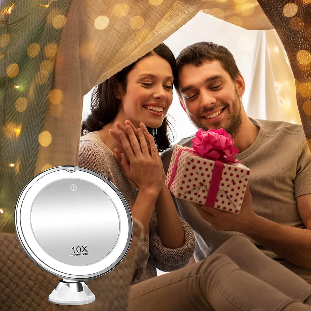 10X Magnifying Makeup Mirror with Lights-10X Magnifying Makeup Mirror with Lights