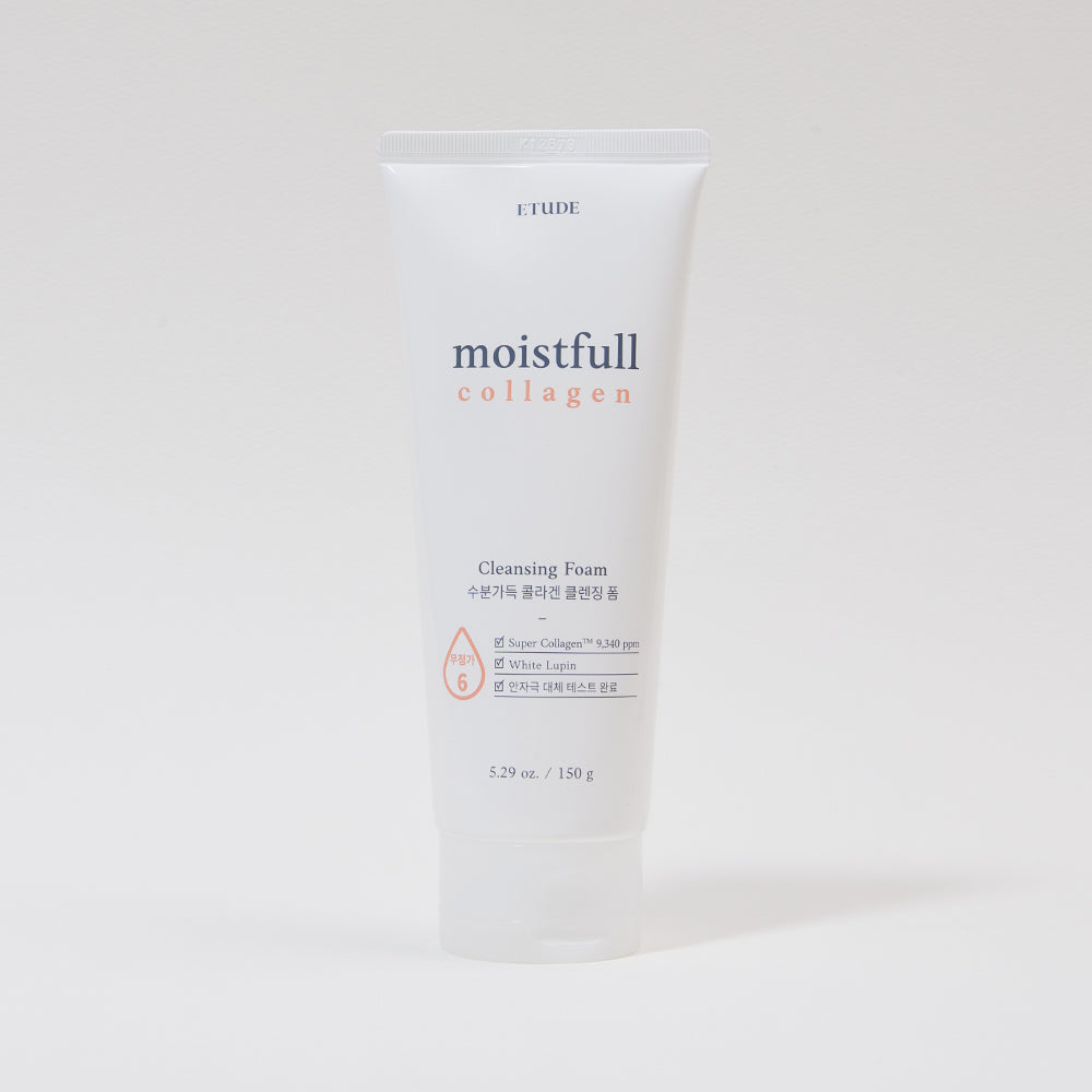ETUDE Moistfull Collagen Cleansing Foam-ETUDE Moistfull Collagen Cleansing Foam