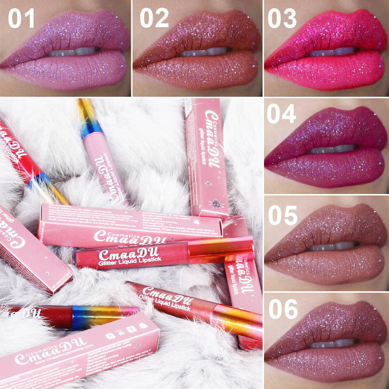 Symphony shiny matte metal lip gloss lipstick-d009b804587ca6153b2b029a589456f8