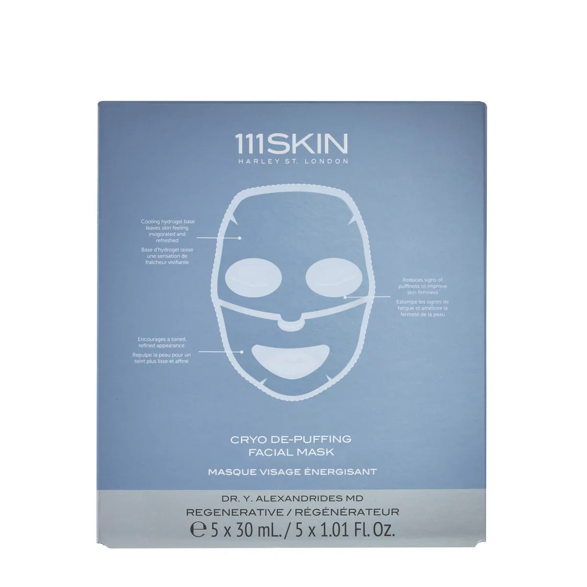 111SKIN Cryo De-Puffing Facial Mask Set Box-111SKIN Cryo De-Puffing Facial Mask Set Box
