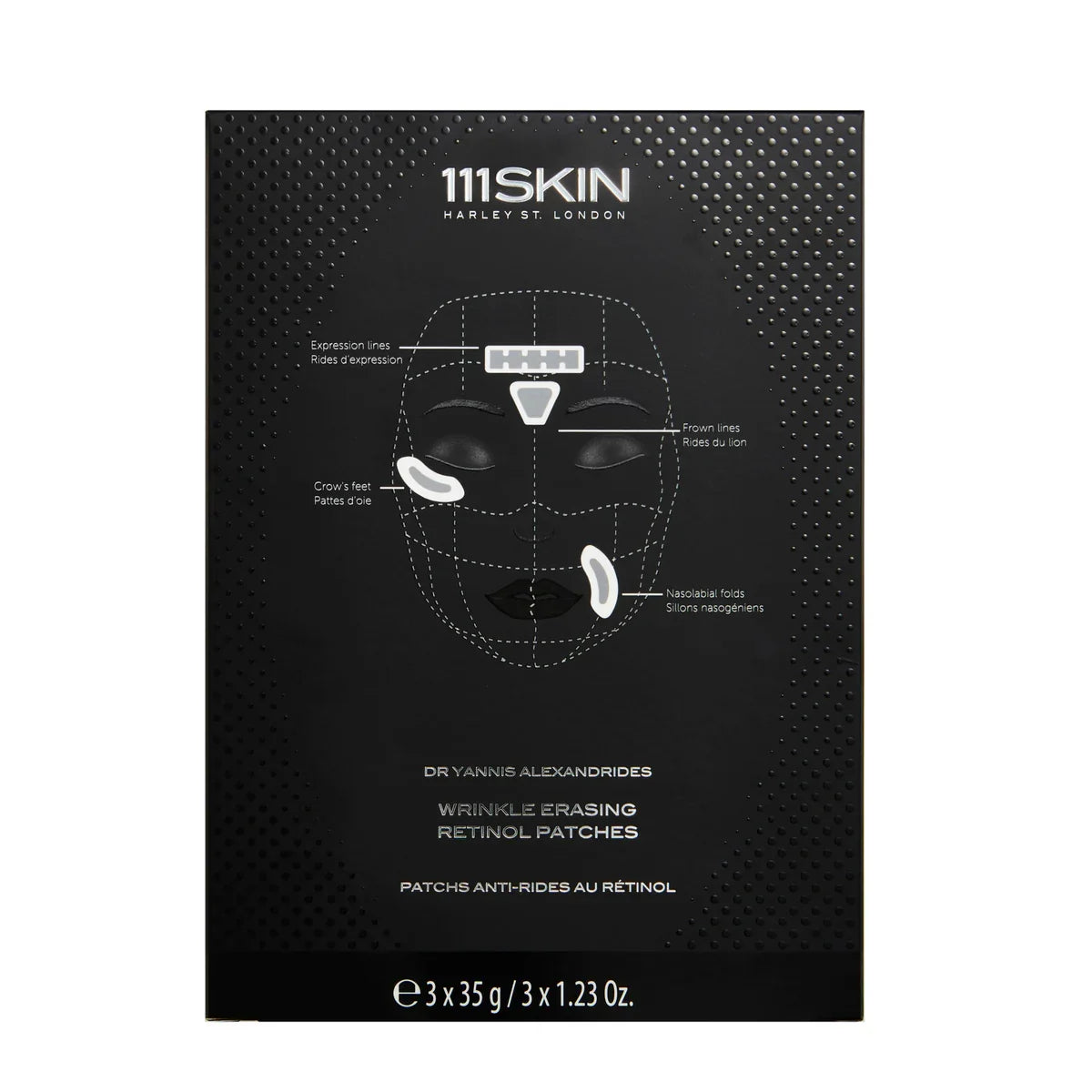111SKIN Wrinkle Erasing Retinol Patches Box-111SKIN Wrinkle Erasing Retinol Patches Box
