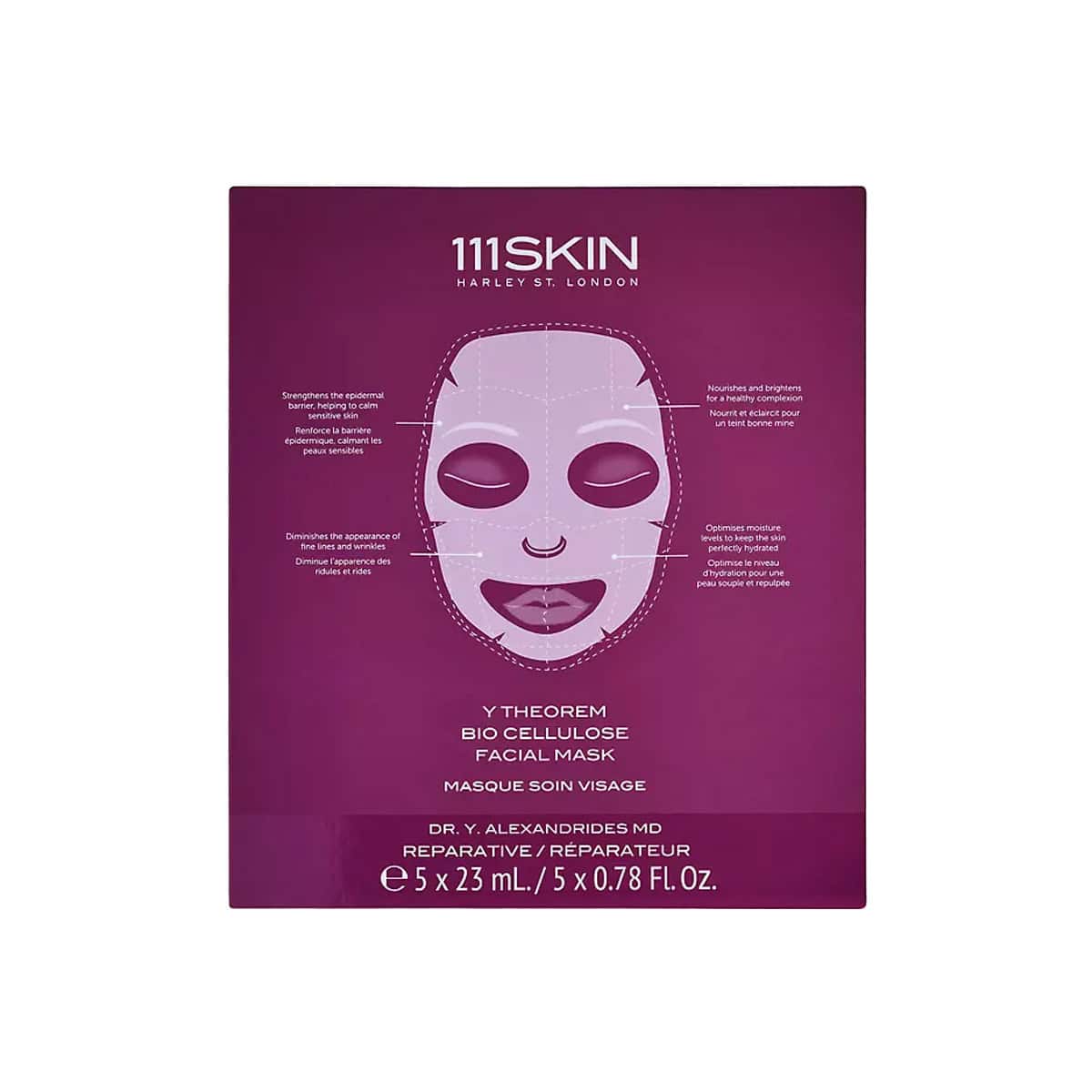 111SKIN Y Theorem Bio Cellulose Facial Mask Box-111SKIN Y Theorem Bio Cellulose Facial Mask Box