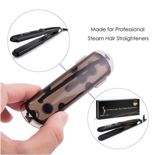Steam Function Flat Iron Tourmaline Ceramic Vapor Professional Hair Straightener with Argan Oil Infusion Straightening Irons-1b3f1b4c3592d69f4bb780e0bcdf73e