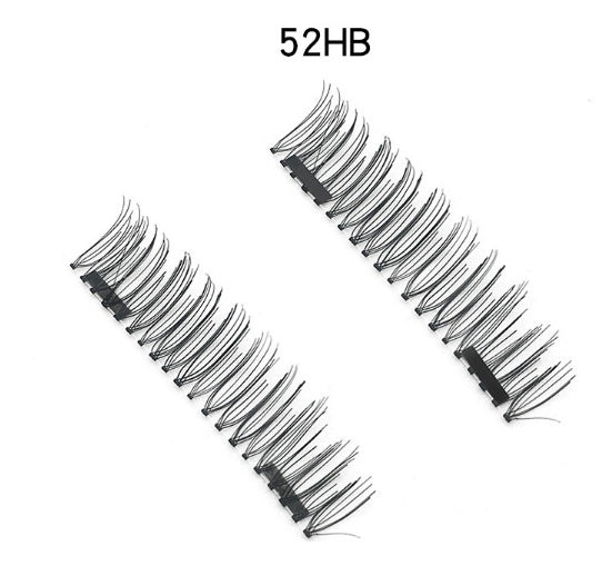 3D double magnet false eyelashes 24P double magnet false Mascara free magnetic false eyelash double magnet eyelashes-4aa1fb89c027a075326774729e8941f1