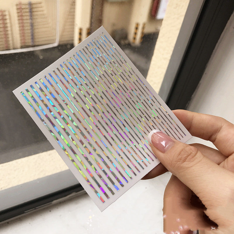 Nail art fluorescent line adhesive stickers-1dd0a37c4af2d29be262ed819c9128ec