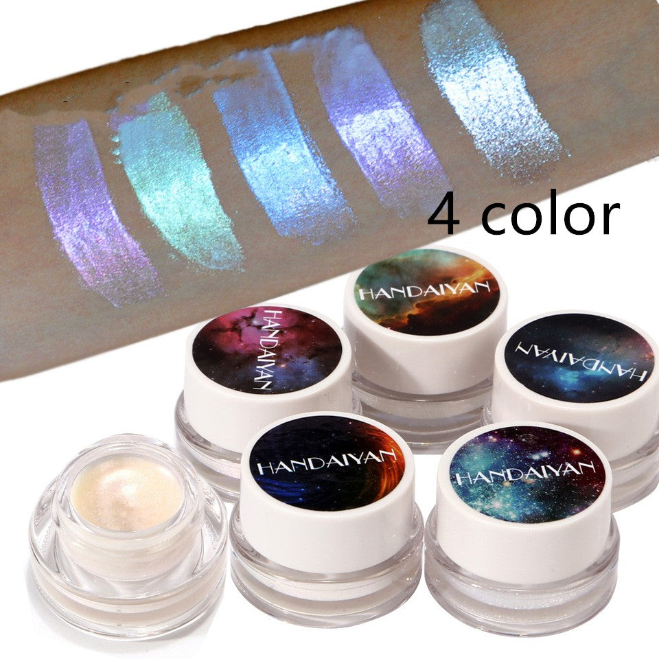 5 Colors Aurora Chameleon Highlighter 3D Shine Shimmer Eyeshadow Bronzer Contour Cream Rainbow Highlighting Beauty Cosmetics-cb423ef26db3beac1dff541e18c7d083