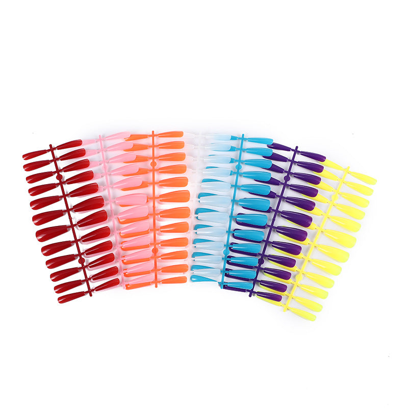 24 trapezoidal long false ballet nails-853b779b5cb2e26de2d0c5c909597732