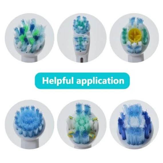 12-Pack: Clean Replacement Electric Toothbrush Heads-12-Pack: Clean Replacement Electric Toothbrush Heads