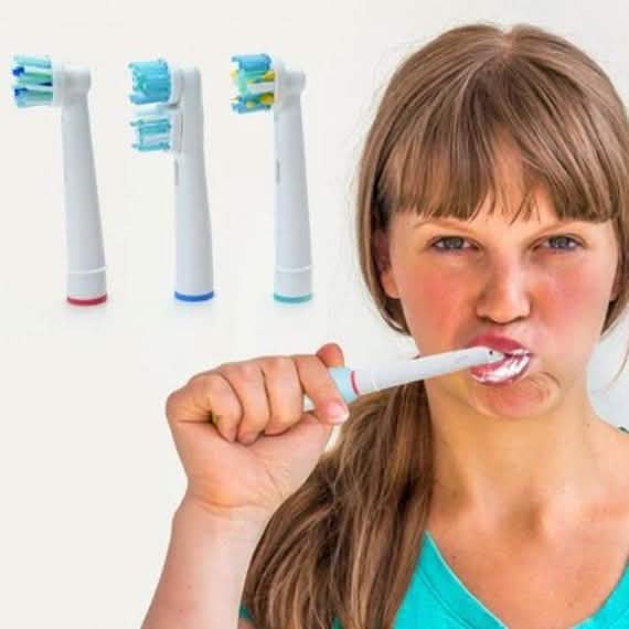 12-Pack: Clean Replacement Electric Toothbrush Heads-12-Pack: Clean Replacement Electric Toothbrush Heads