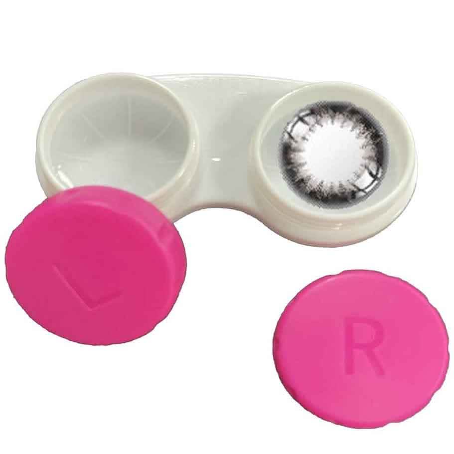 12-Pack: Colourful Contact Lens Case Box Holder-12-Pack: Colourful Contact Lens Case Box Holder