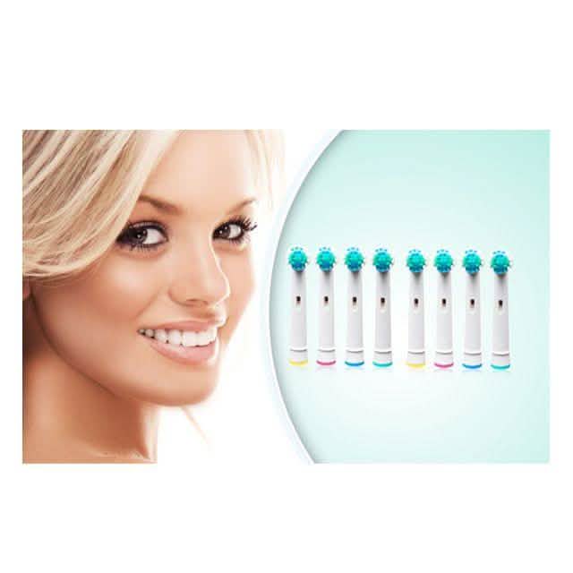 12-Pack: Oral-B Compatible Color Coding Toothbrush Heads-12-Pack: Oral-B Compatible Color Coding Toothbrush Heads