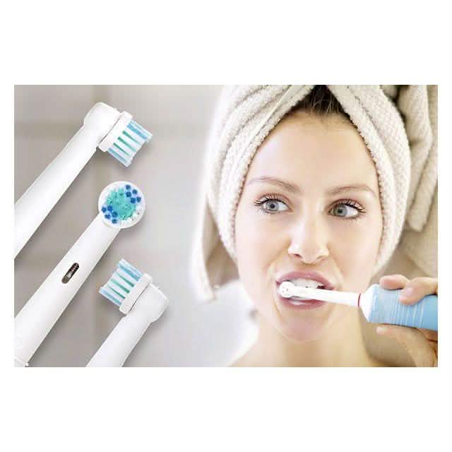 12-Pack: Oral-B Compatible Color Coding Toothbrush Heads-12-Pack: Oral-B Compatible Color Coding Toothbrush Heads