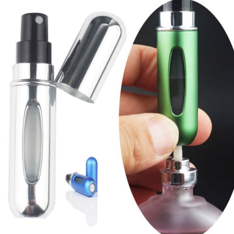 12-Pack: Portable Mini Refillable Perfume Atomizer Bottle-12-Pack: Portable Mini Refillable Perfume Atomizer Bottle