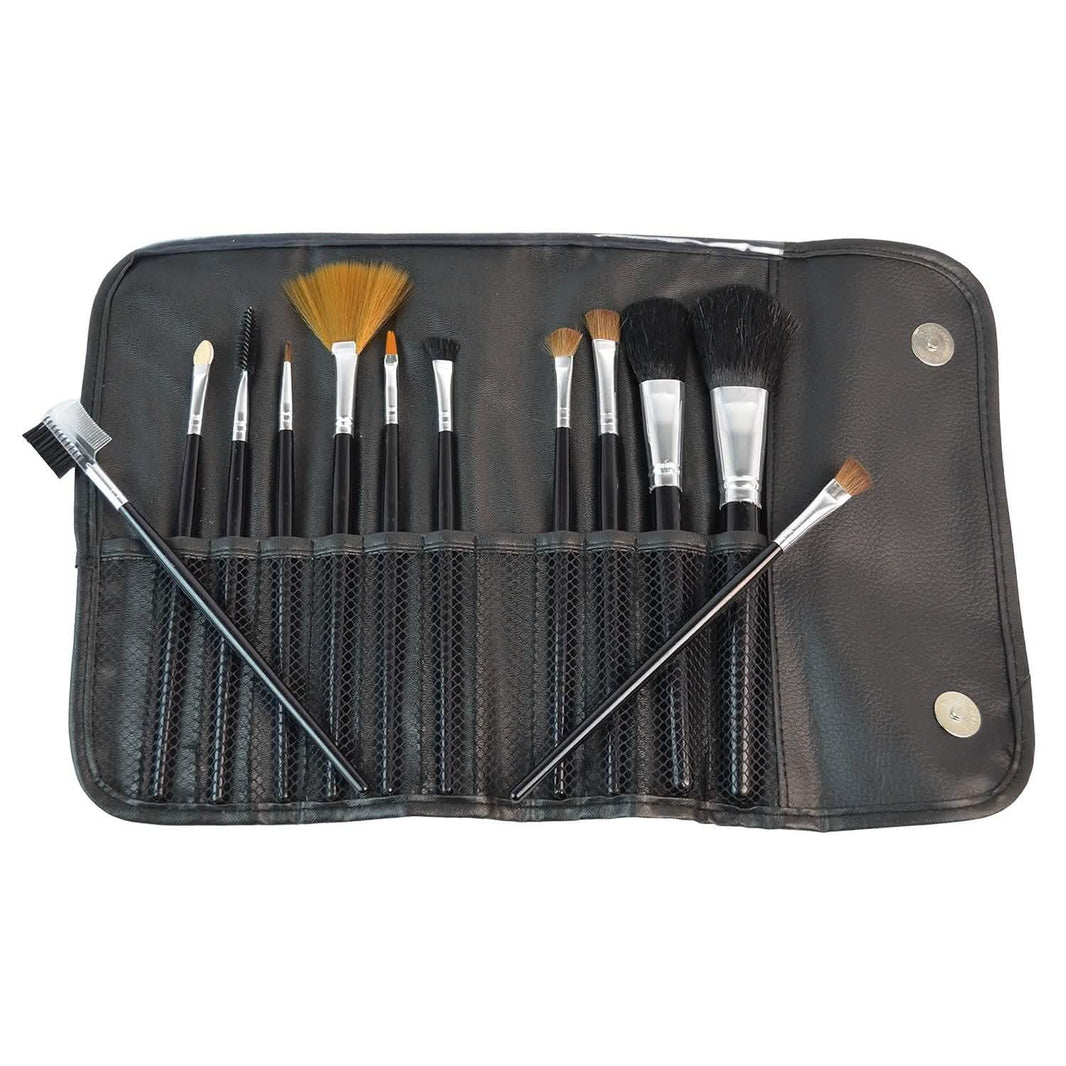 12-Pack: Premium Makeup Brush Set for Blending Blush Concealer Eye Shadow-12-Pack: Premium Makeup Brush Set for Blending Blush Concealer Eye Shadow