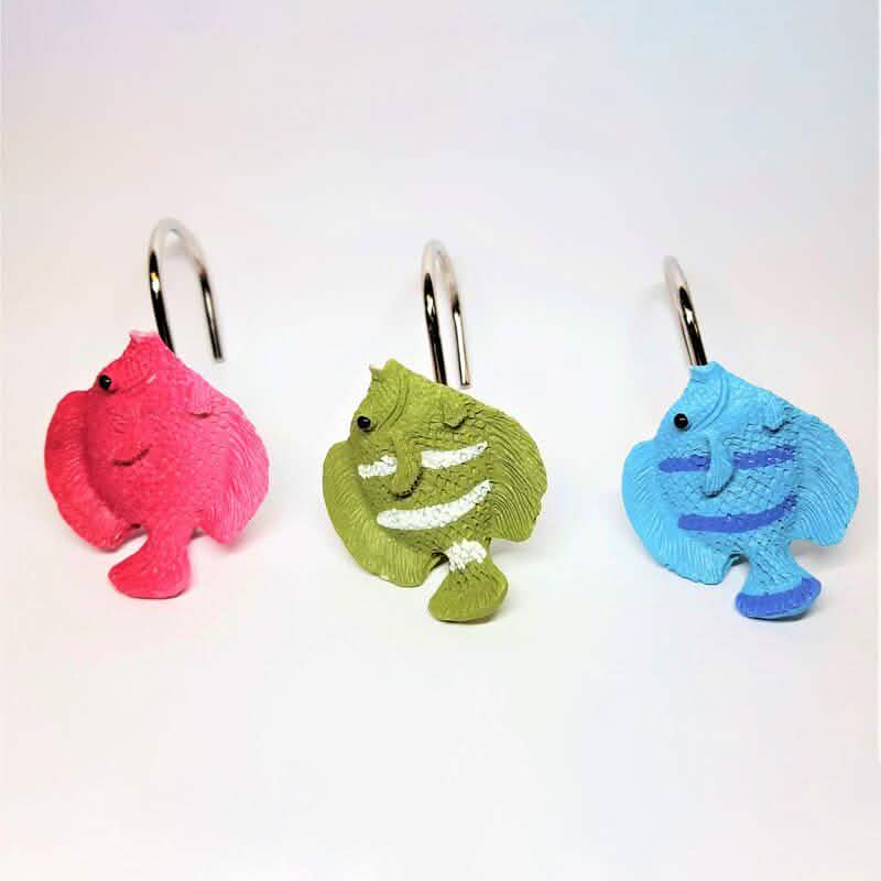 12-Pack: Shower Curtain Hooks-12-Pack: Shower Curtain Hooks