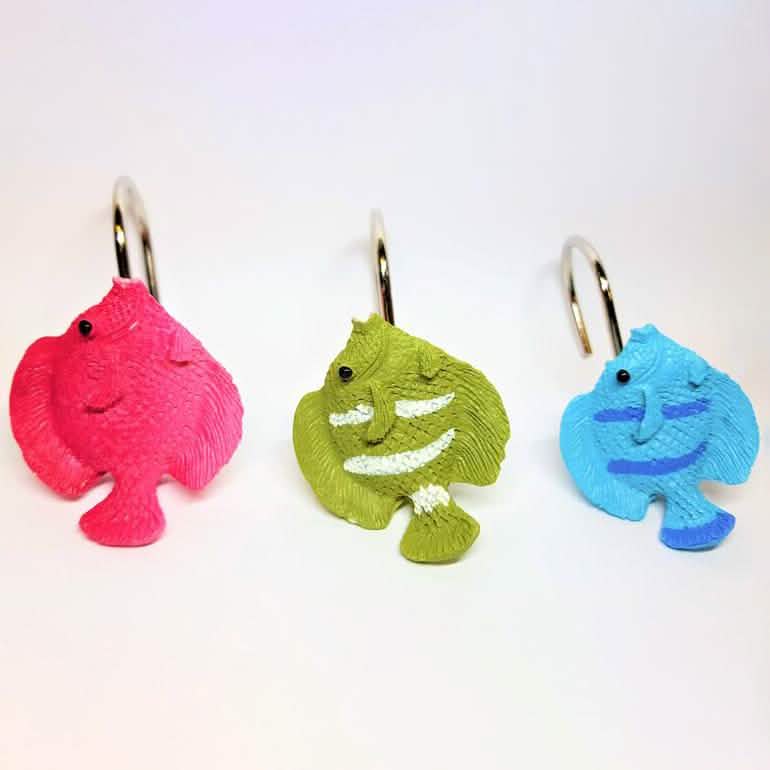 12-Pack: Shower Curtain Hooks-12-Pack: Shower Curtain Hooks