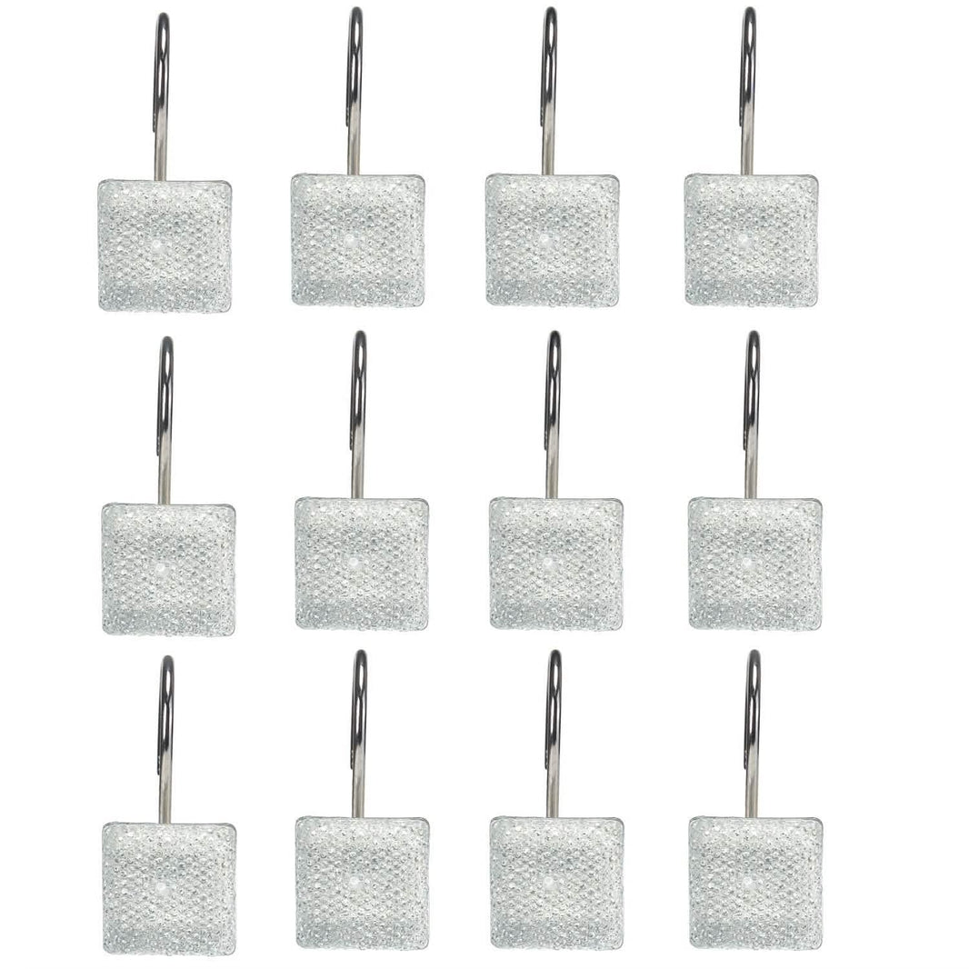 12-Piece: Decorative Shower Curtain Hooks Bathroom-12-Piece: Decorative Shower Curtain Hooks Bathroom
