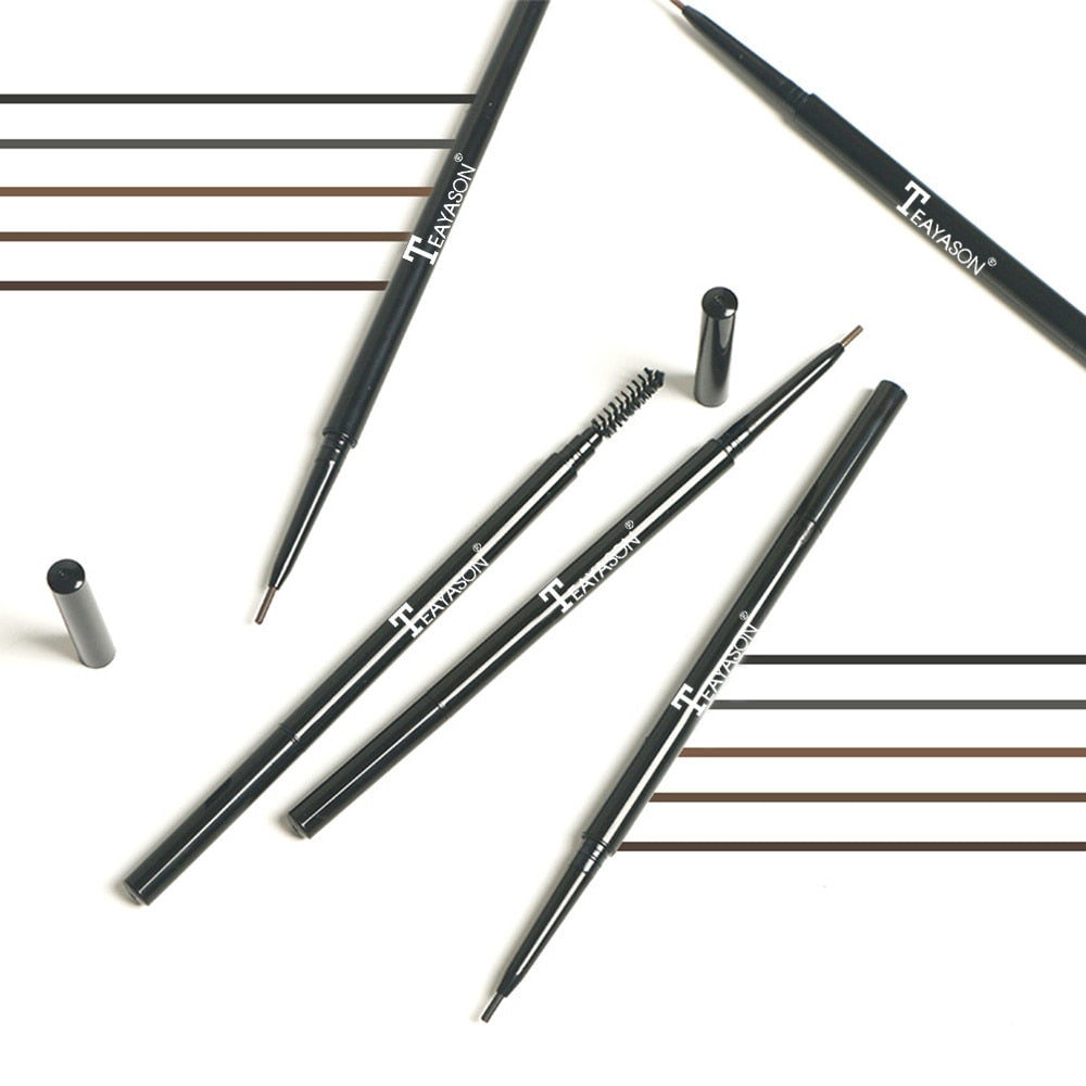 5 Colors Automatic Fine Eyebrow Pencil Brand Eye Brow Tint Cosmetics Eyebrow Tattoo Pen Waterproof Eye Brow Pencil Smudge-proof-ce6797eb52d091250a010237b871e5cc