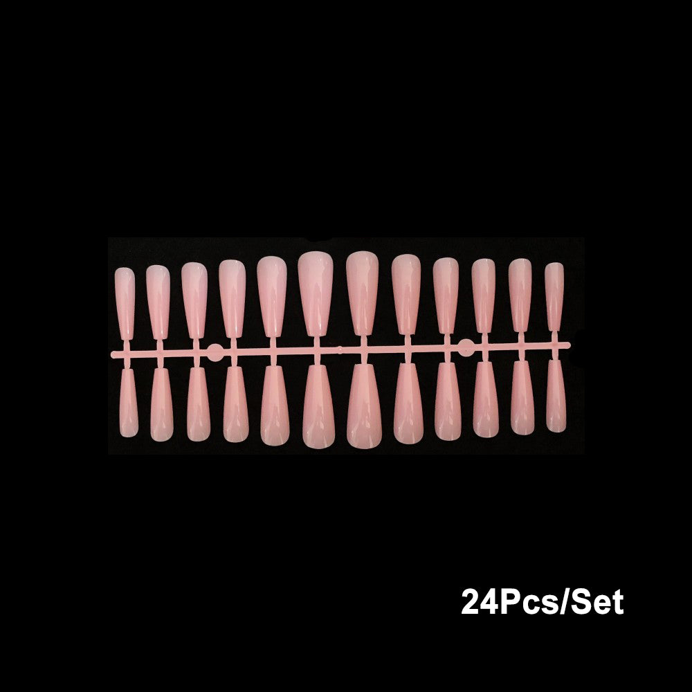 24 trapezoidal long false ballet nails-9acb88bb8a7b5a7a00776741e6947fd3