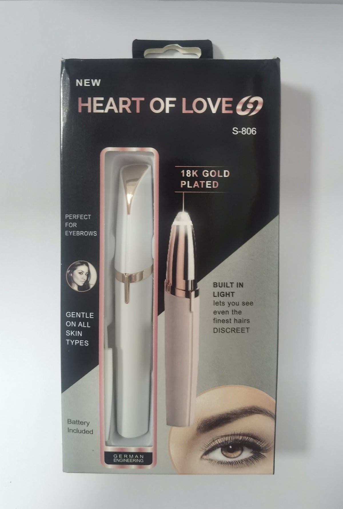 Mini Electric Eyebrow Trimmer Lipstick Brows Pen Hair Remover Painless Razor Epilator with LED Light-b9d9e883e85350612fca263faf82dc6f