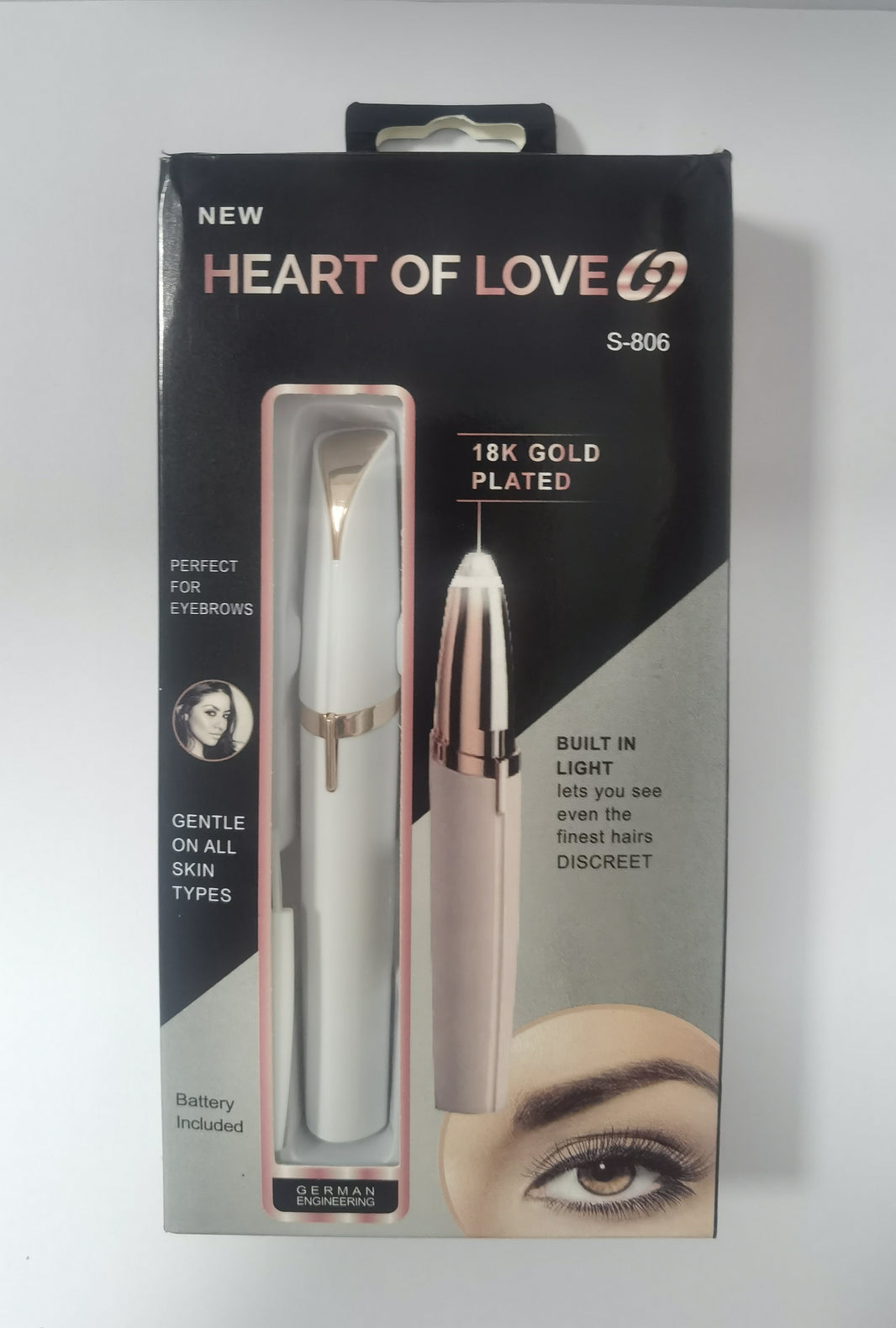 Mini Electric Eyebrow Trimmer Lipstick Brows Pen Hair Remover Painless Razor Epilator with LED Light-b9d9e883e85350612fca263faf82dc6f