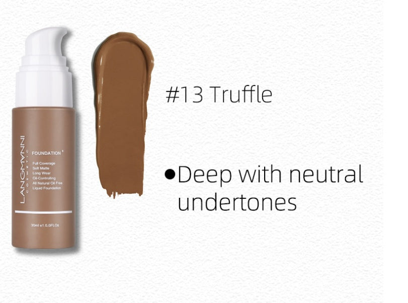 Matte oil control Concealer liquid foundation-4c1cb8502fdf546b9226c65fc806123a