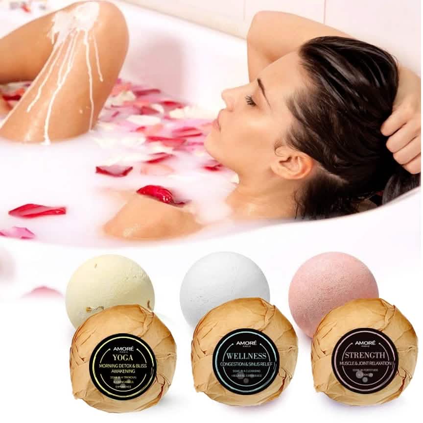 6-Piece Set: Organic Handmade Bath Bombs-6-Piece Set: Organic Handmade Bath Bombs