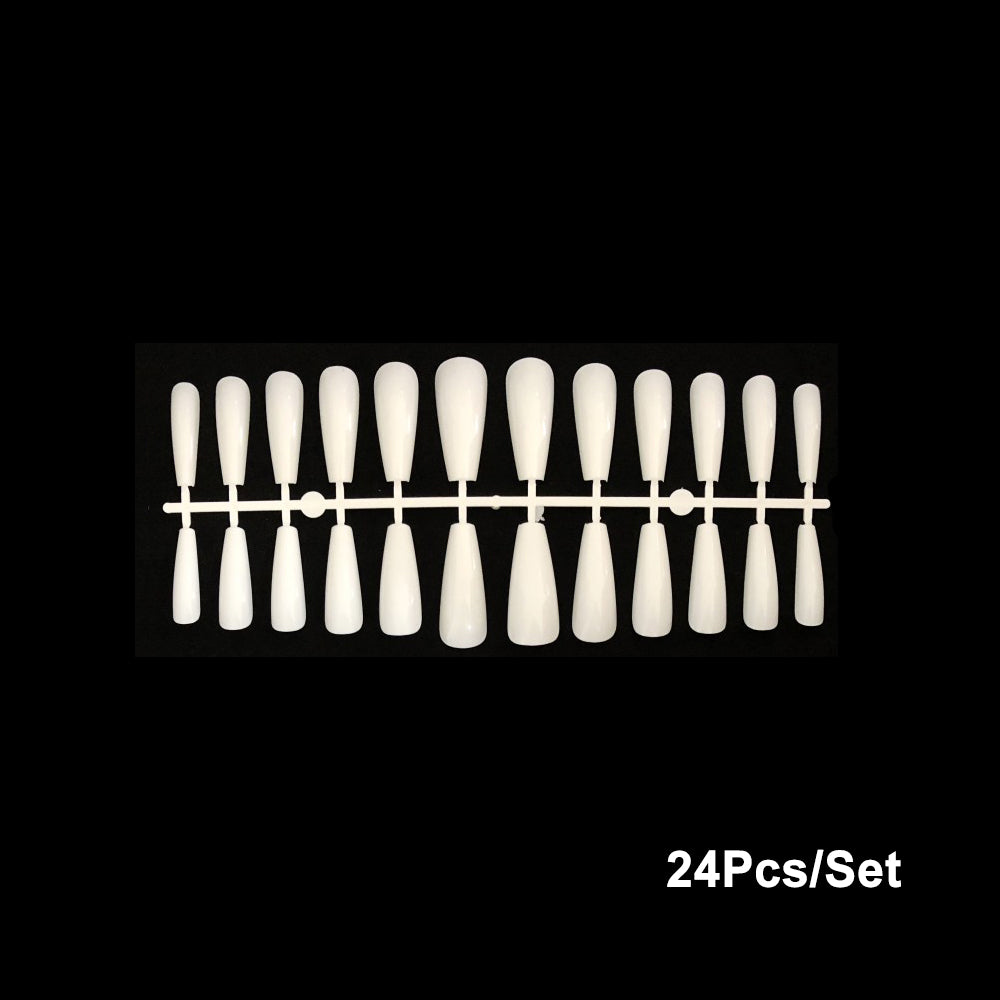 24 trapezoidal long false ballet nails-a01972ac31bc74bad5fa8c420264d9a9