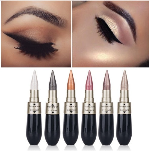 Double head six color eyeshadow black eyeliner-7c9cbdb577700cd69d6a92690680ac8d