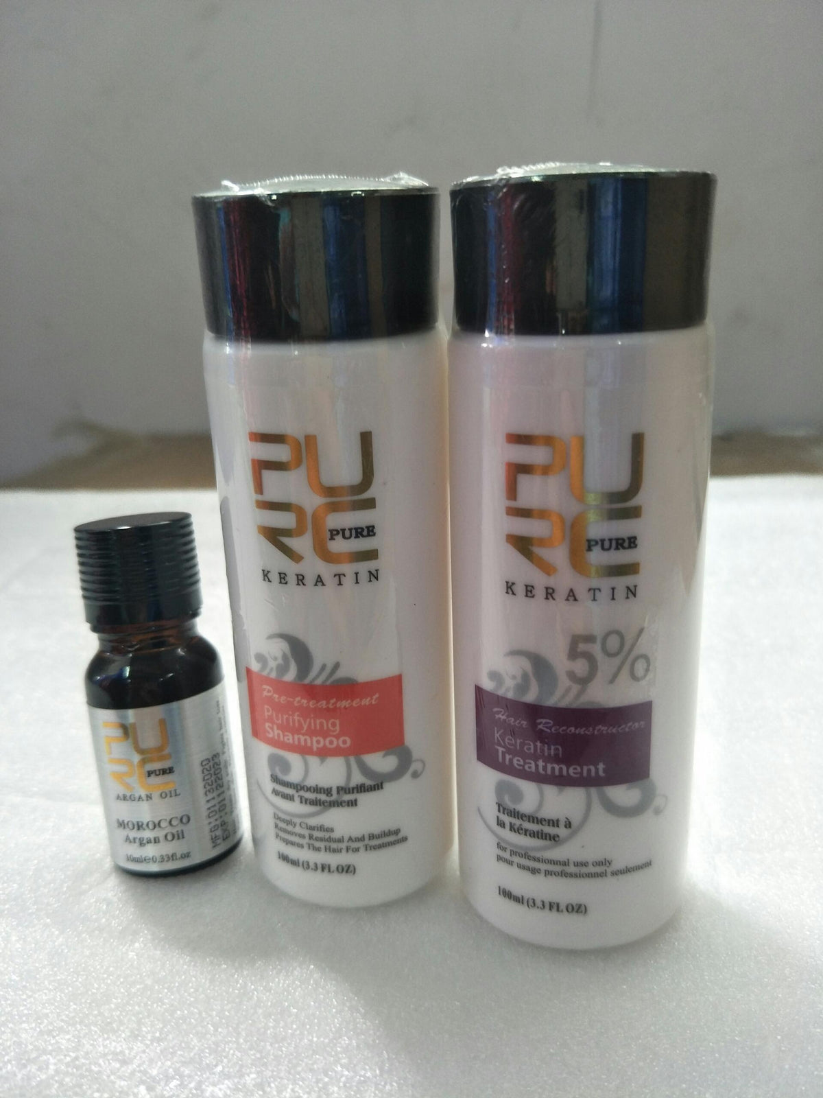 PURC Straightening Hair Repair And Straighten Damage Hair Products Brazilian Keratin Treatment  Purifying Shampoo-abf588489ff2eb01f7ce7ce8421e5342