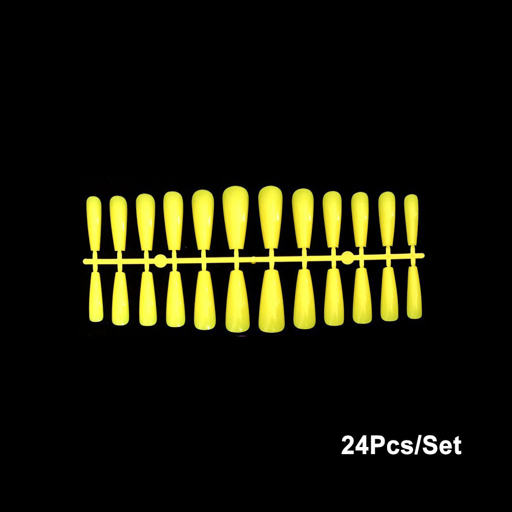 24 trapezoidal long false ballet nails-4d18b3f5eb493e3a2158c34c67f4b2a4