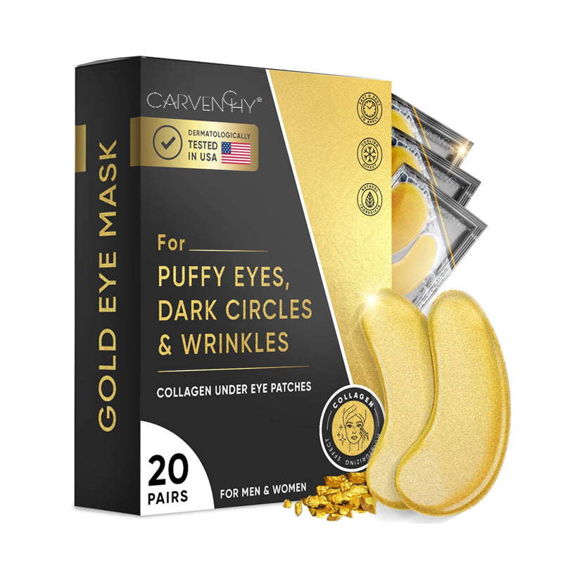 Eye Bag Removal Wrinkle Lifting And Tightening 24K Gold Eye Mask Patch-136646063b34ab1de6fef66b68f61bc7