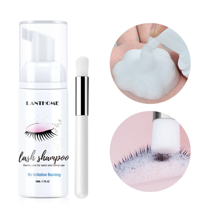 Eyelash shampoo gentle cleansing eyelash makeup remover-b5c2dc68924de58de754f6e11b75bbe2