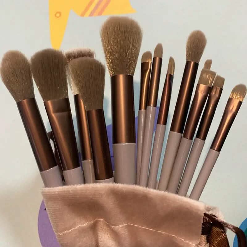 13-Piece: Professional Makeup Brush Set-13-Piece: Professional Makeup Brush Set