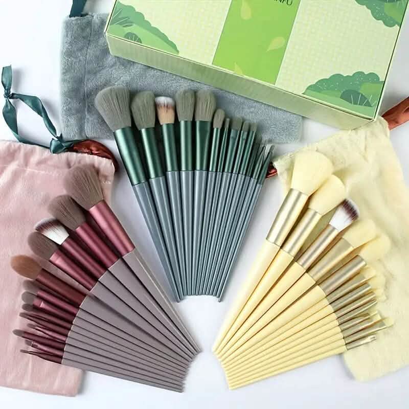 13-Piece: Professional Makeup Brush Set-13-Piece: Professional Makeup Brush Set