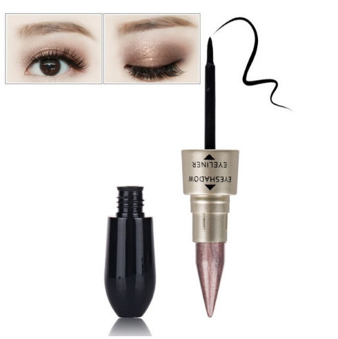 Double head six color eyeshadow black eyeliner-42402dd7ee92de4dc46cad223aac30c8