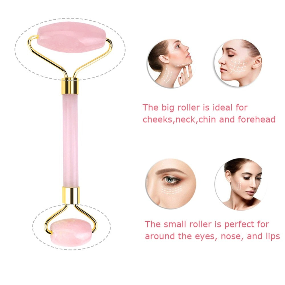 Jade Roll Massager Relieves Facial Tension-586d296174071635afa31ead9a2ae500