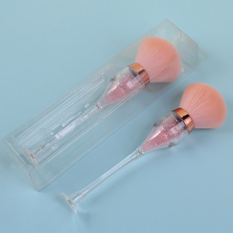 Single Large Makeup Brushes Fluffy Powder Blush Compensator Creative Wine Glass Shape Crafts Level Cosmetic Beauty Tools-e11bfaf96d31fb9ae7851054a3b870ee