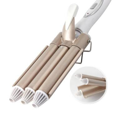 three rod hair curling iron-73098031448b956ffa493012ebd09956