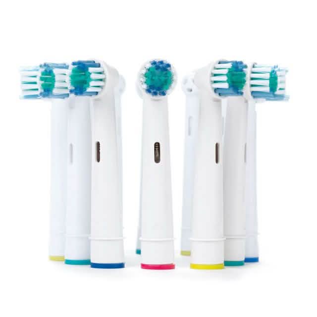 12-Pack: Oral-B Compatible Color Coding Toothbrush Heads-12-Pack: Oral-B Compatible Color Coding Toothbrush Heads