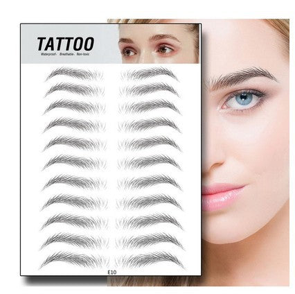 Waterproof 6D Eyebrow Tattoo Semi-Permanent Embroidery Natural Long Lasting Fake Eyebrow-70475155b3c8920afe8bcf2545c1d632
