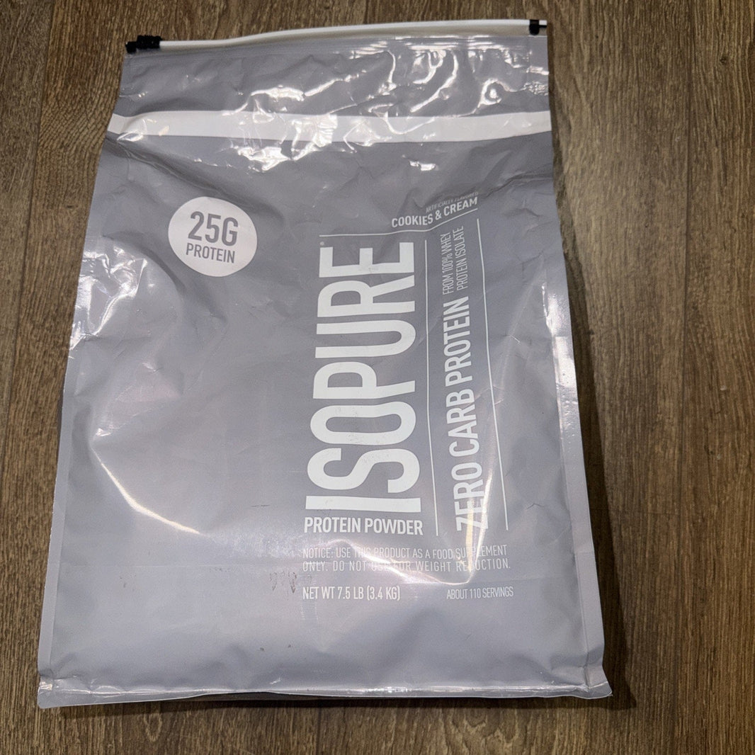 Nature's Best Isopure Zero Carb Protein Powder — Cookies & Cream, 7.5 lbs (Best By 1/2027)-Nature's Best Isopure Zero Carb Protein Powder — Cookies & Cream, 7.5 lbs (Best By 1/2027)