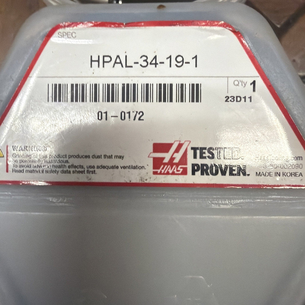 HAAS HPAL-34-19-1 Face Mill XELT19T5 Aluminum Cutter 5 Insert NEW 01-0172-HAAS HPAL-34-19-1 Face Mill XELT19T5 Aluminum Cutter 5 Insert NEW 01-0172