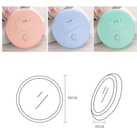 New charging portable smart beauty mirror HD makeup mirror LED portable light mirror light makeup mirror with light-b1bf2b1962267a7257760d38608e22fc